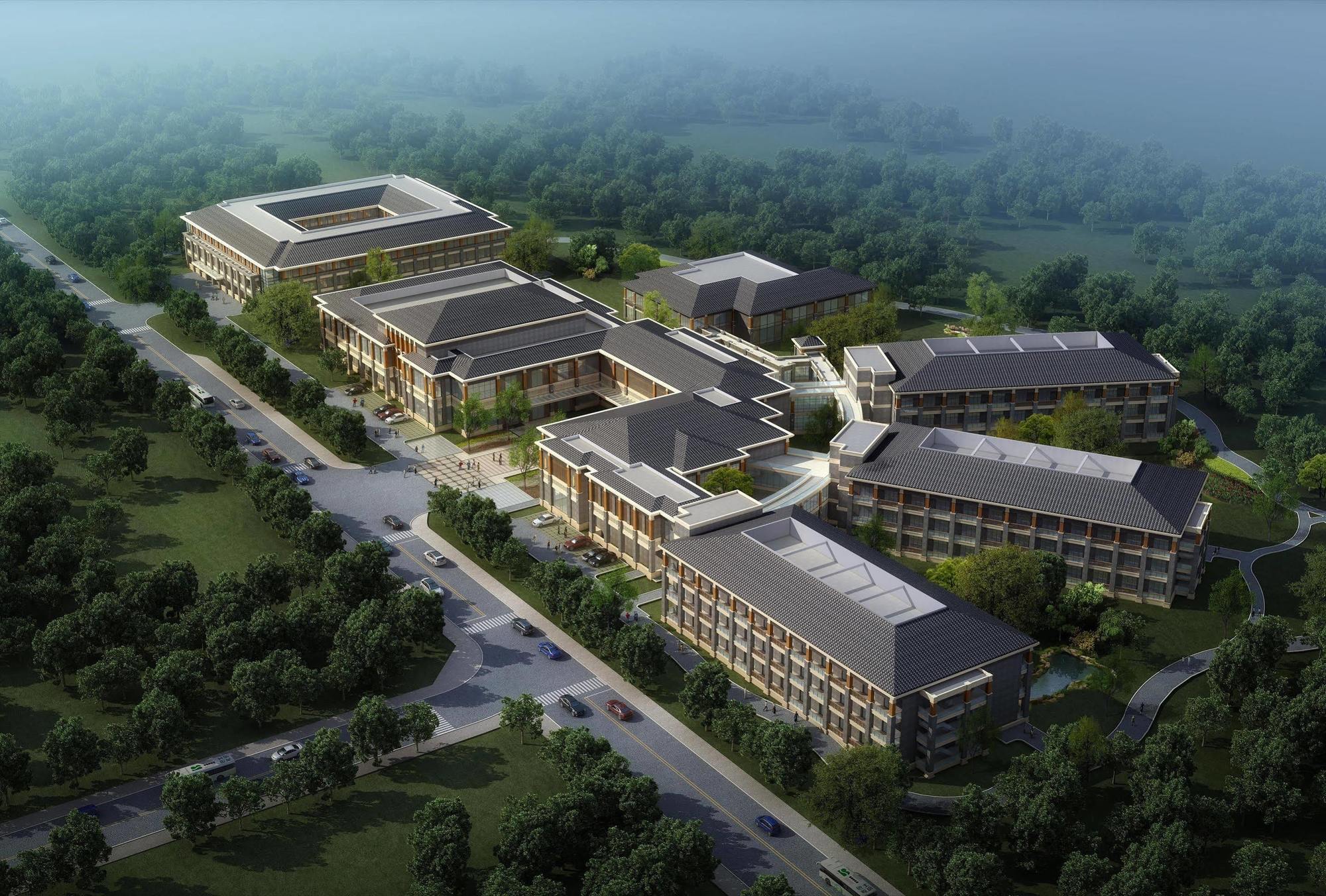 Four Points By Sheraton Chengdu, Anren Bagian luar foto